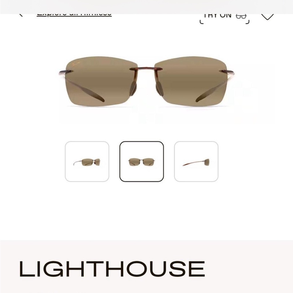 Maui Jim Lighthouse Sunglasses - Brown